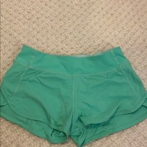 ivivva size 12 mint green shorts.